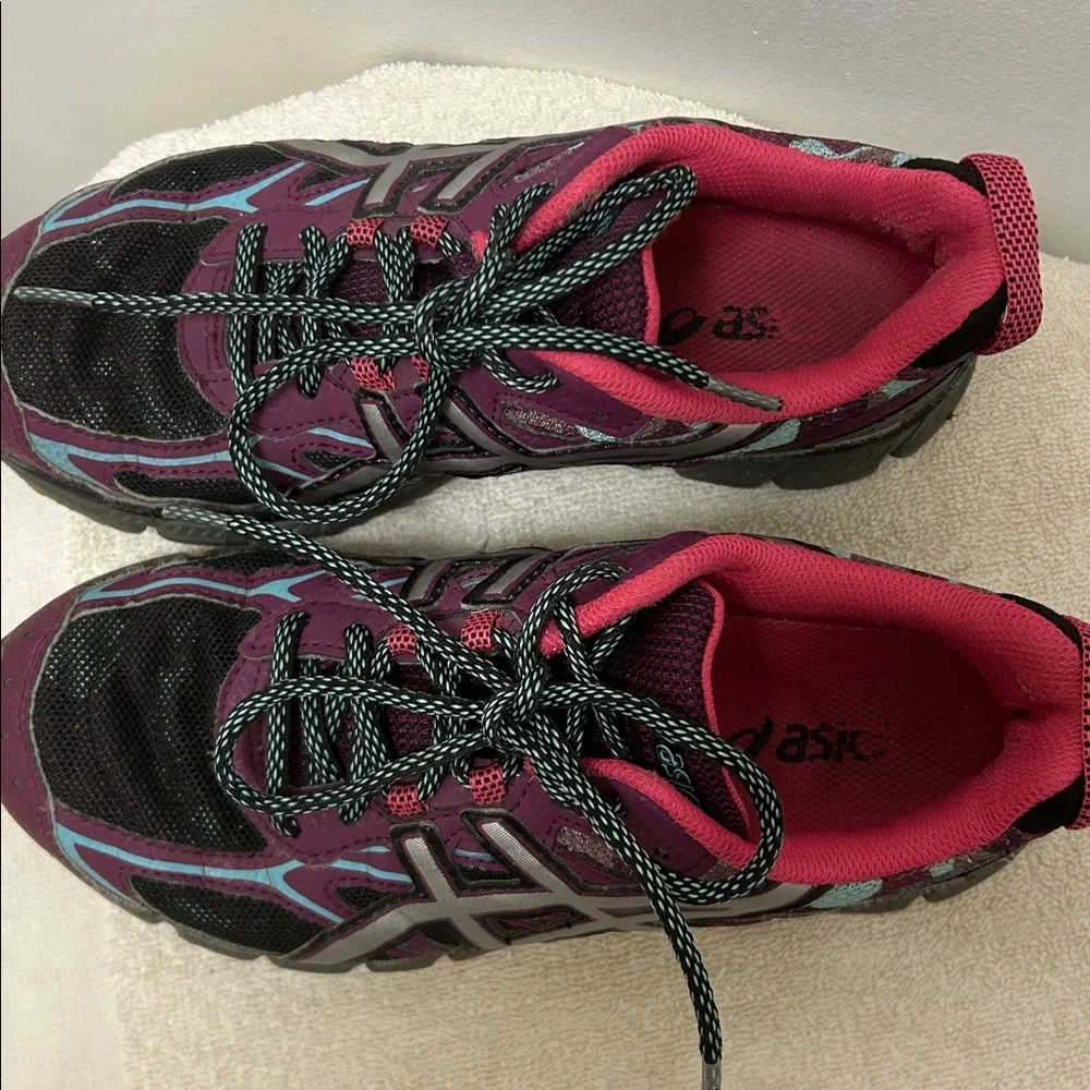 ASICS Gel Scram 3 Women's Multicolor Running Trail Hiking sneakers Shoes size 7